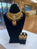 Heavy Gold Kundan Necklace Set
