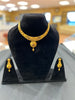 Stunning Gold Necklace With Earrings