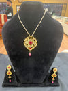 Stone Studded Kundan Necklace Set