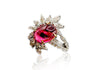 Stylish Pink Diamond Ring