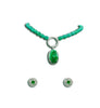 Emerald Beads Diamond Set