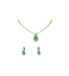 Fashion Emerald Diamond Set