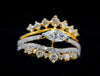 Crown Design Diamond Ring