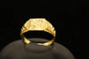 Elegant Sterling Gold Men Ring