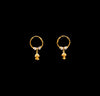 Stylish Dangling Gold Earrings