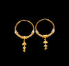 Party Wear Gold Earrings