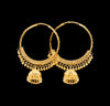 Fancy Jhumkay Gold Earrings