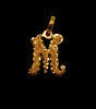 Stunning M Alphabet Gold Locket