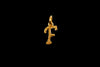 F Alphabet Gold Locket