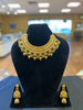 Stunning Golden Necklace Set